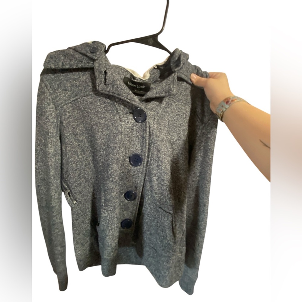 New Look hooded jacket size m